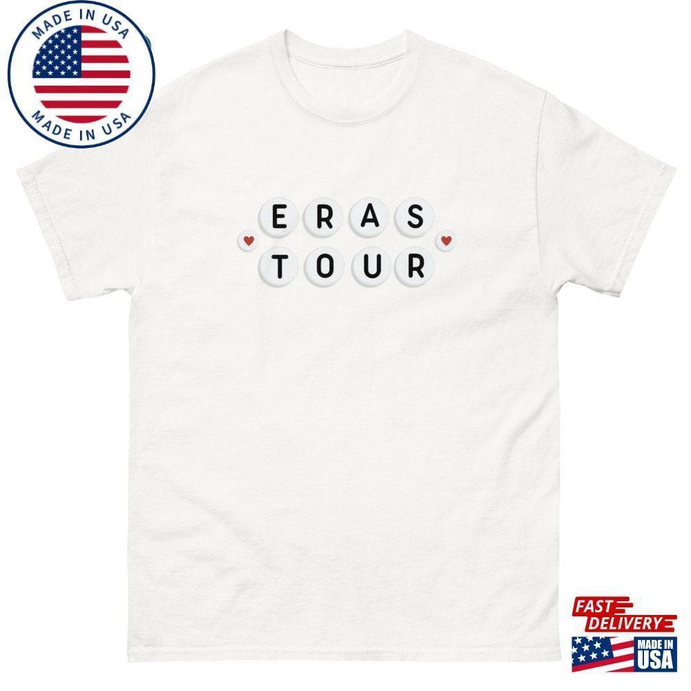 Eras Tour Swiftie Friendship Bracelet Style T-Shirt Unisex